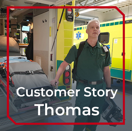 Our second blog is about Thomas, a 60-year old Paramedic from Sweden. He received his pacemaker in January of 2021.